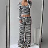 LORNA™ – Relaxed  Fit Crop Top and Pant Lounge Co-ord