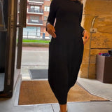 CORA™ - Casual Chic Midi Dress