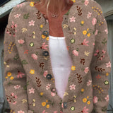 FLORA™ - Vintage Floral Cardigan