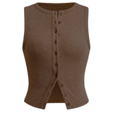 KYLIE™ – Classic Ribbed Casual Crop Top