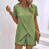 AMALIA™ – Elegant Summer Co-ord Lounge Set