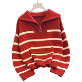 SUSAN™ – Casual Long Sleeve Collared Jumper