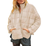 GEMMA™ – Lightweight Compact Zip Puffer Jacket