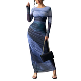 Chastity™ – Stylish Leopard Ruched Bodycon Dress