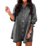 RENEE™ – Stylish Puff Sleeve Mini Dress