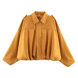 MORTIZIA™ – Sophisticated Cropped Contemporary Aviator Jacket