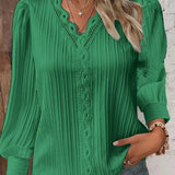 RENATA™ - Classic Pleated Top