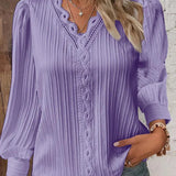 RENATA™ - Classic Pleated Top