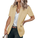 LISANNE™ – Polished Short Sleeve Casual Blazer