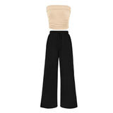 SOLVEIG™ – Relaxed Ribbed Knit Crop Set