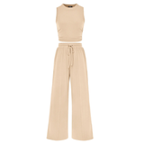 NELLA™ – Ribbed Knit Sleeveless Lounge Set