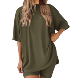 LENNIE™ – Soft Solid Lounge Short Set