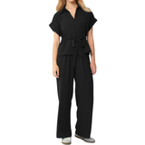 NELLE™ – Relaxed Collared Wide Leg Co-ord