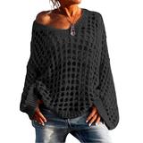 GRACIE™ – Relaxed Openwork Knit Sweater