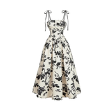 ROSALIE™ – French Floral Tie-Shoulder Cami Dress