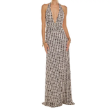 LORALEI™ – Floral Halter Backless Maxi Dress