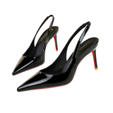 VONDRA™ – Sleek Pointed-Toe PU High Heels