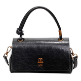 CAMILLE™ – Glossy Oil-Wax Satchel Bag