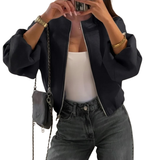 JORDANA™ – Casual American Varsity Zipper Jacket