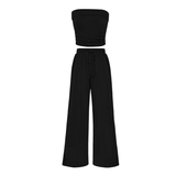 SOLVEIG™ – Relaxed Ribbed Knit Crop Set