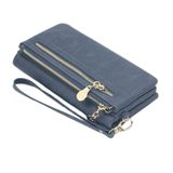 WINIFRED™ – Vintage Zip-Around Mini Wristlet Wallet