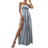 ZEPHYR™ – Breezy Boho Print Halter Romper