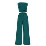 SOLVEIG™ – Relaxed Ribbed Knit Crop Set
