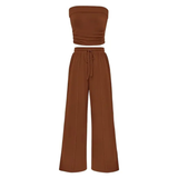 SOLVEIG™ – Relaxed Ribbed Knit Crop Set