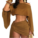 SOLÈNE™ – Breezy Off-Shoulder Vacation Set