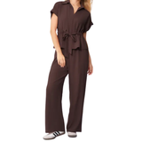 NELLE™ – Relaxed Collared Wide Leg Co-ord