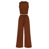 NELLA™ – Ribbed Knit Sleeveless Lounge Set