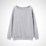 DIVECA™ - Casual Scoop Neck Long Sleeve Sweater