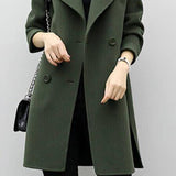 CELINA™ - Long Trench Coat