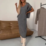 CLARISSA™ - Chic Two-Piece Knit Set