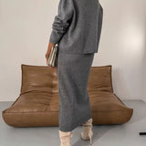 CLARISSA™ - Chic Two-Piece Knit Set