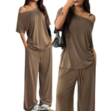 BROOKLYN™ – Relaxed Wide-Leg Two-Piece Set
