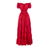 ROWENNA™ – Medieval Renaissance Smocked Waist Dress