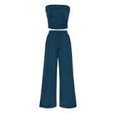 SOLVEIG™ – Relaxed Ribbed Knit Crop Set