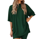 LENNIE™ – Soft Solid Lounge Short Set