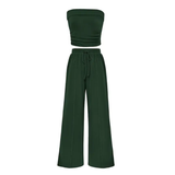 SOLVEIG™ – Relaxed Ribbed Knit Crop Set