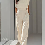 PAQUITA™ - Elegant Sleeveless Summer Jumpsuit