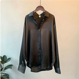 FLORENCE™ | Silky Long-Sleeve Blouse