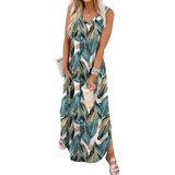 SOLANGE™ – Breezy Floral Pocket Maxi Dress