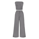 SOLVEIG™ – Relaxed Ribbed Knit Crop Set