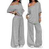 BROOKLYN™ – Relaxed Wide-Leg Two-Piece Set