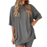 LENNIE™ – Soft Solid Lounge Short Set