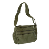 FRANKIE™ – Retro Multi-Pocket Canvas Crossbody Bag