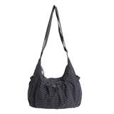 HARLOW™ – Plaid Drawstring Cloud Hobo Bag
