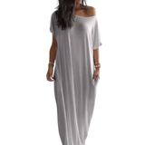 COZETTE™ – Soft Batwing Sleeve Lounge Dress