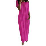 COZETTE™ – Soft Batwing Sleeve Lounge Dress